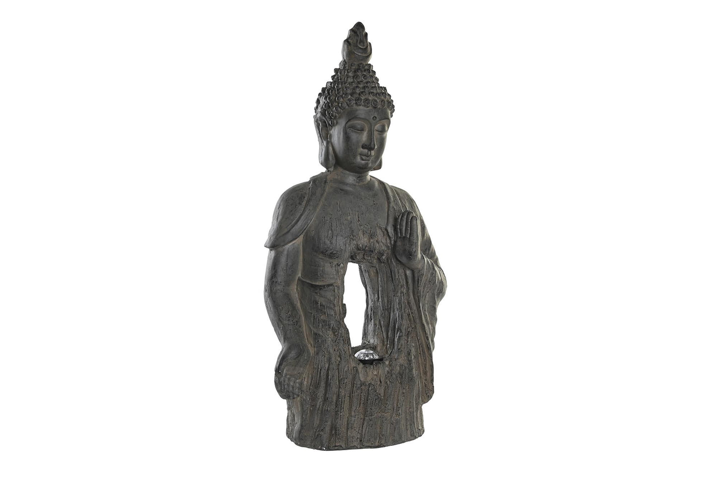 Figura magnesia 33*19*70cm luz solar cobrizo