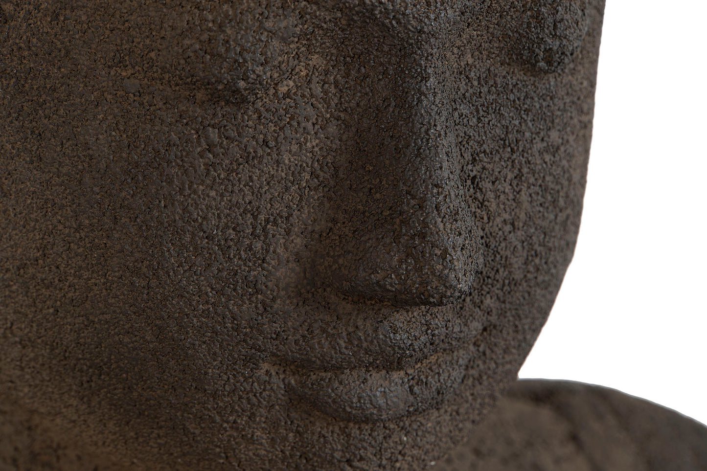 Figura cemento 36*30*120cm buda de pie acabado antik