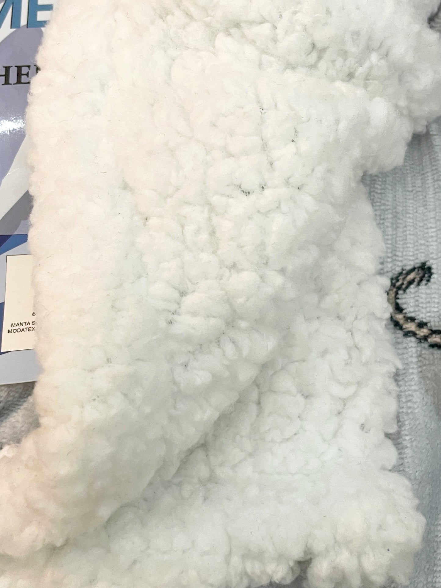 Coperta in sherpa setoso 160x220 cm