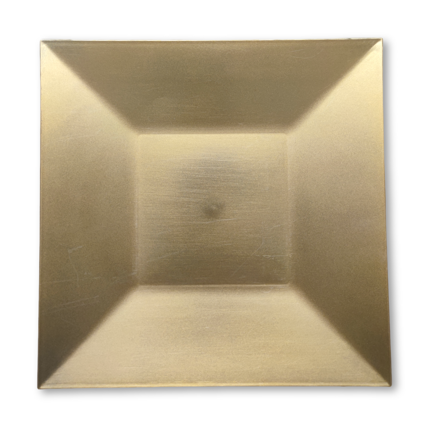 Plato cuadrado rojo 33cm