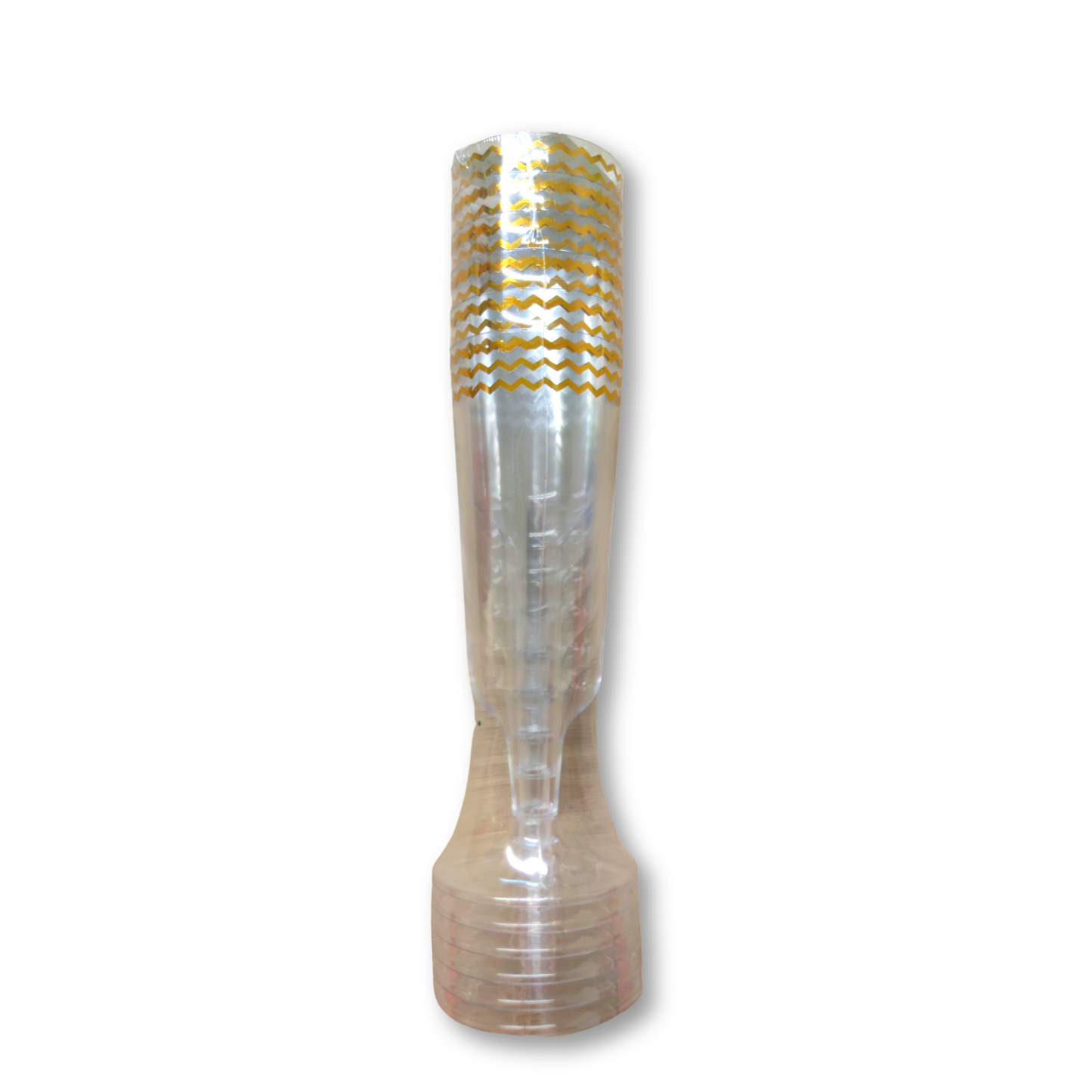 Set 6 capas cava de plastico 15cm