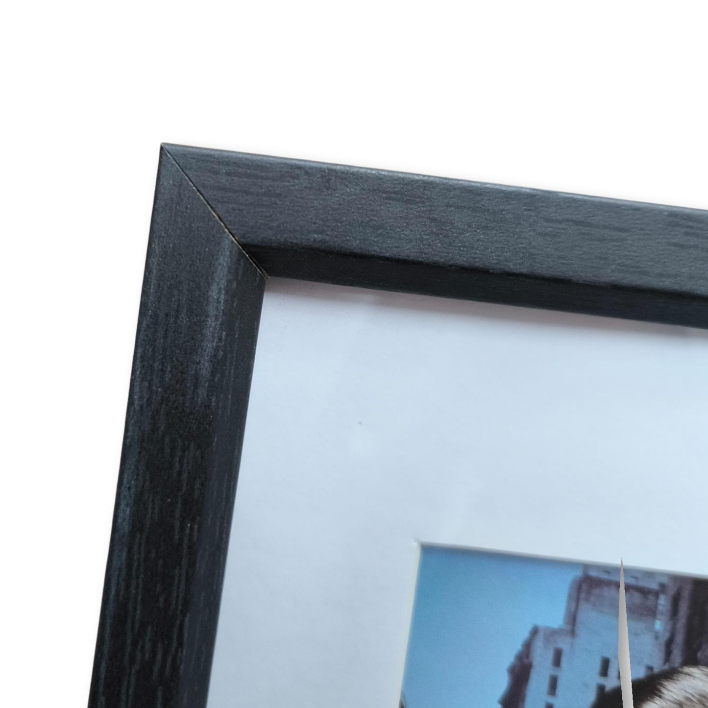 Marco madera MDF 2*15x20cm negro