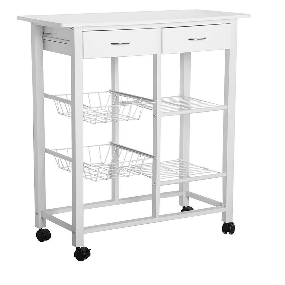 CARRELLO DA CUCINA IN METALLO 76 X 36 X 81 CM