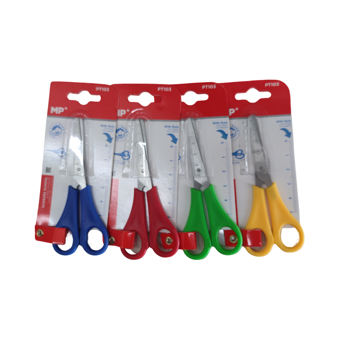 Forbici scolastiche 13 cm (+ colori)