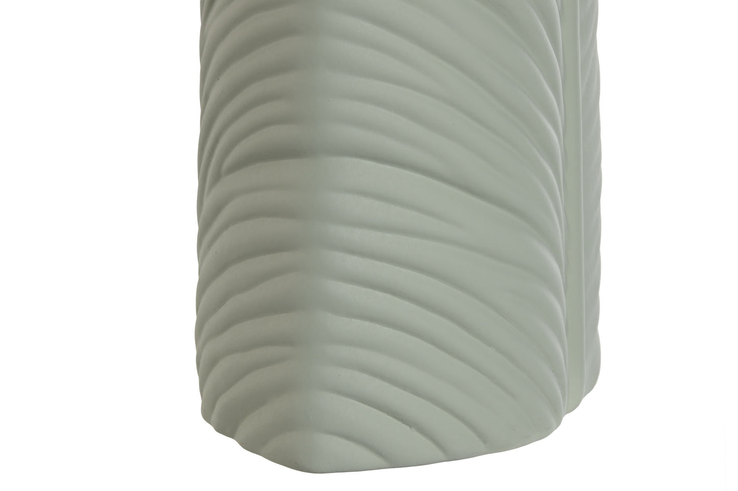 Jarran gres 33*10*70cm hoja verde menta