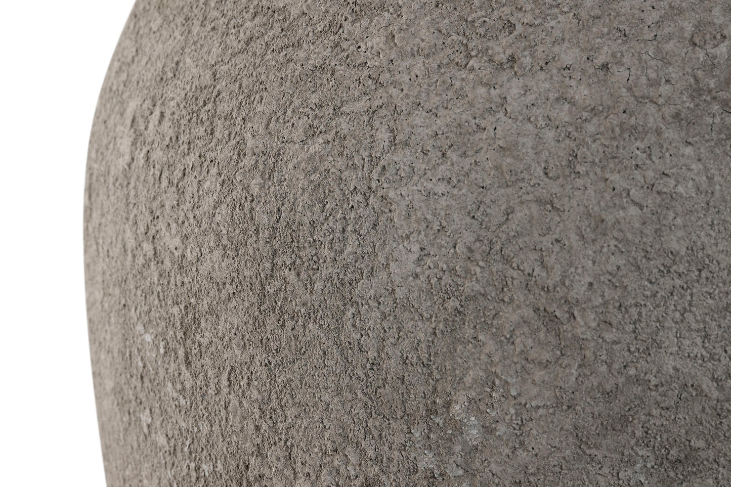 Jarron cemento 31*31*36cm gris