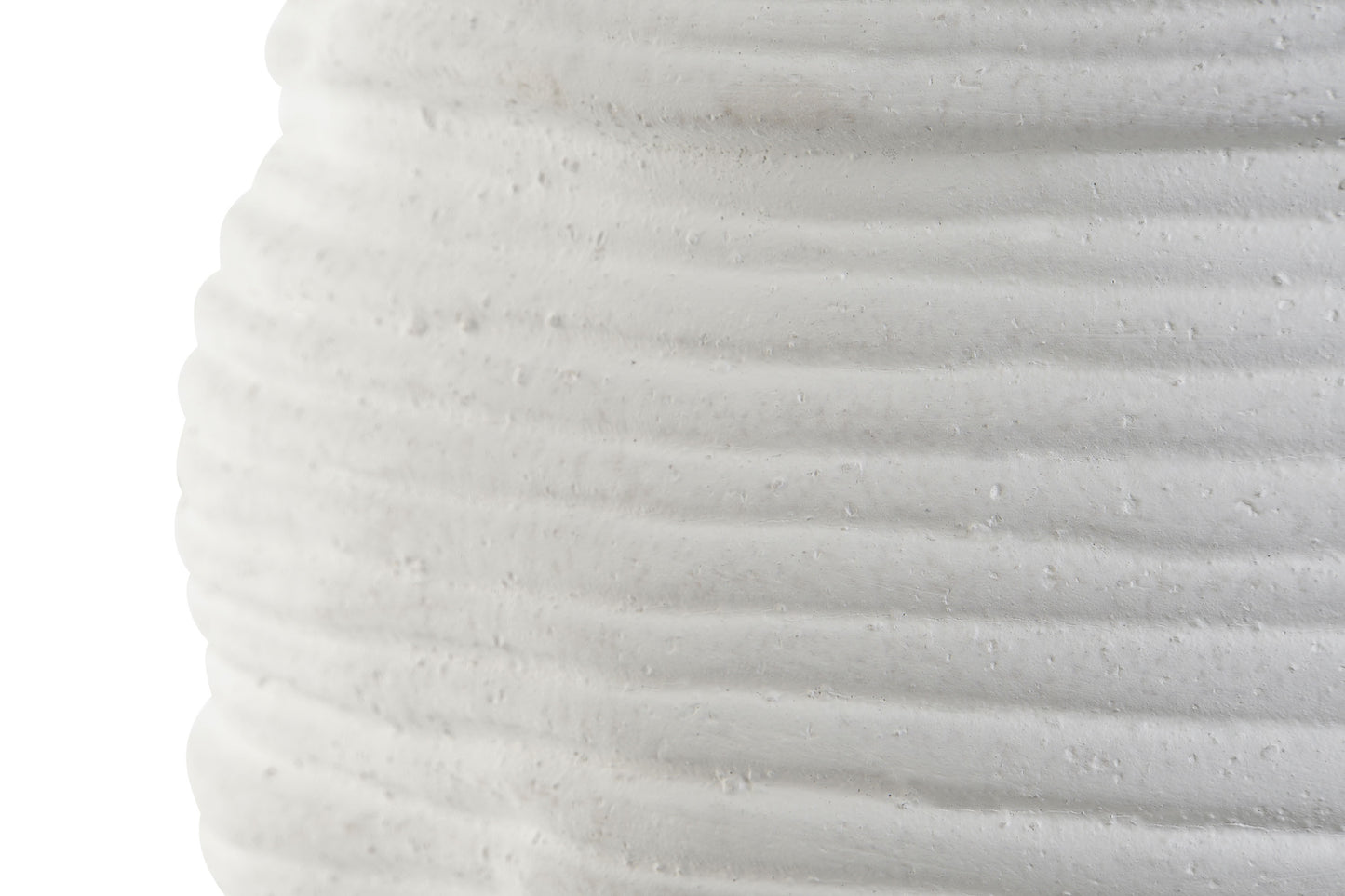 Jarron ceramica 27*27*37cm blanco