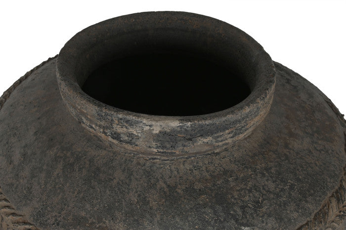 Ánfora Terracota 76x76x96 cm – Pieza Única Antigua