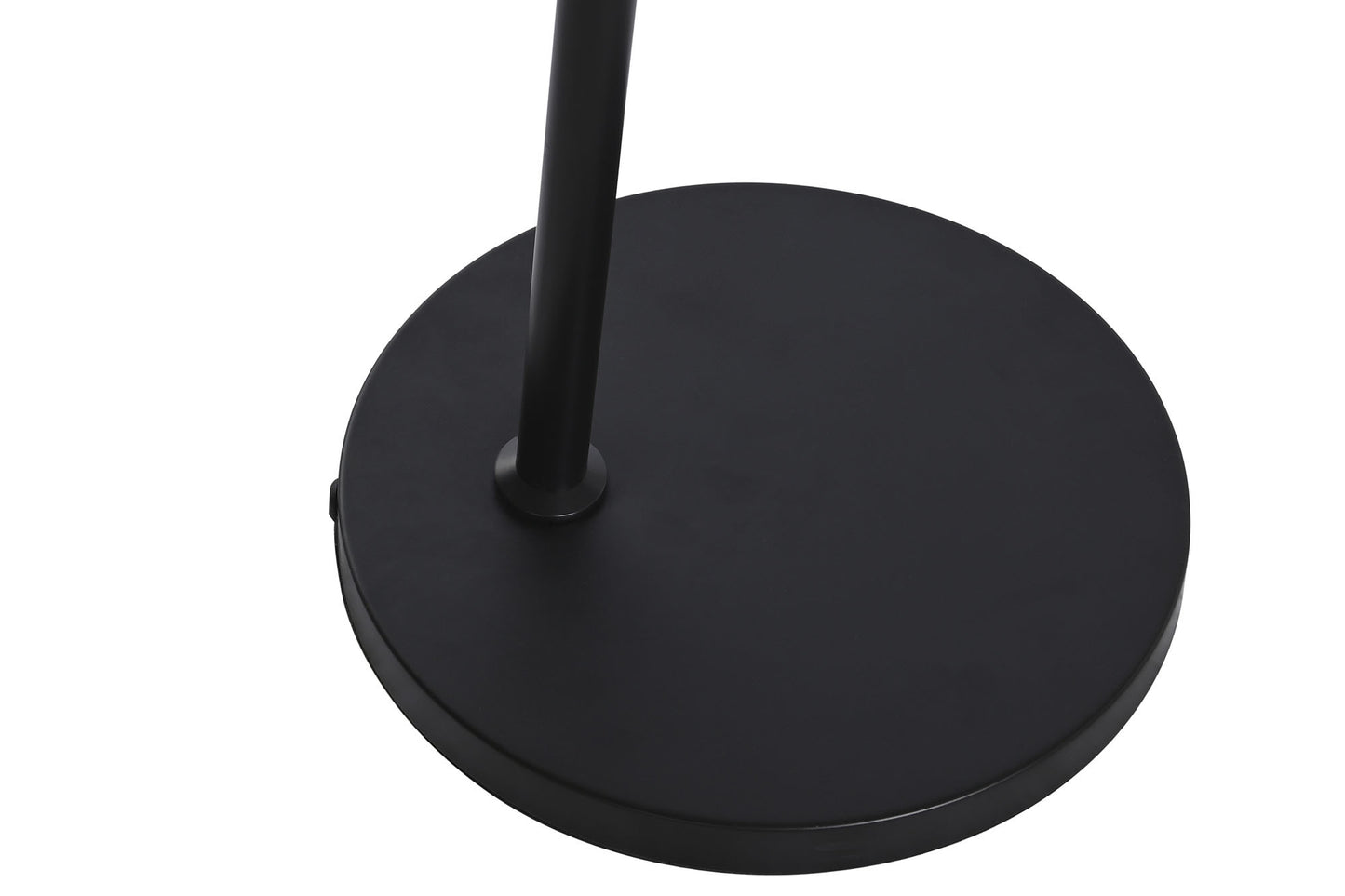 Lampara pie metal 109*30*168cm flexo negro