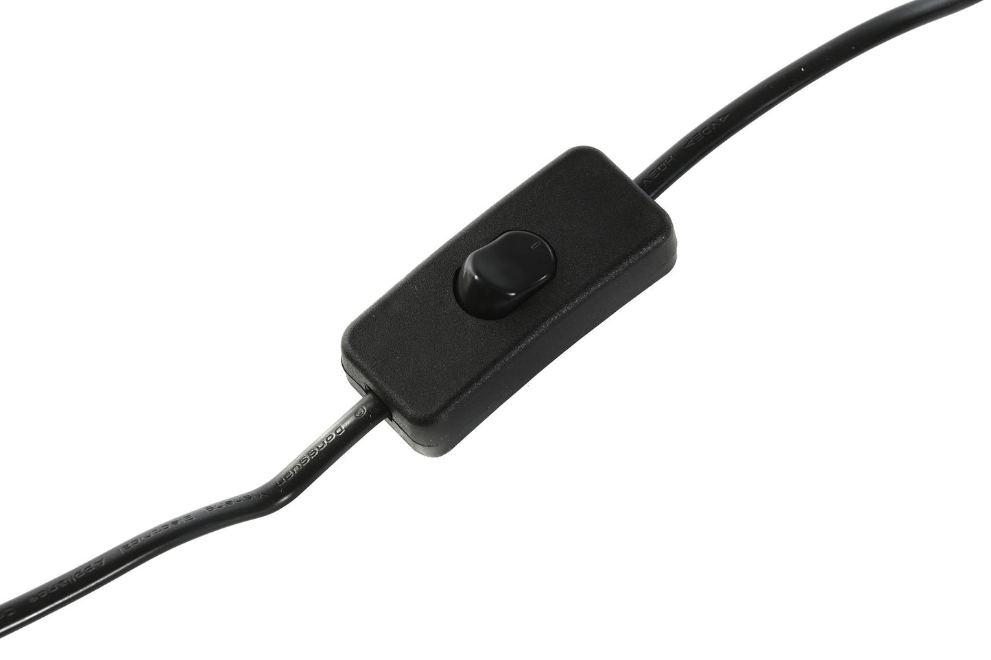 Lampara sobremesa metal 27*16*50cm negro