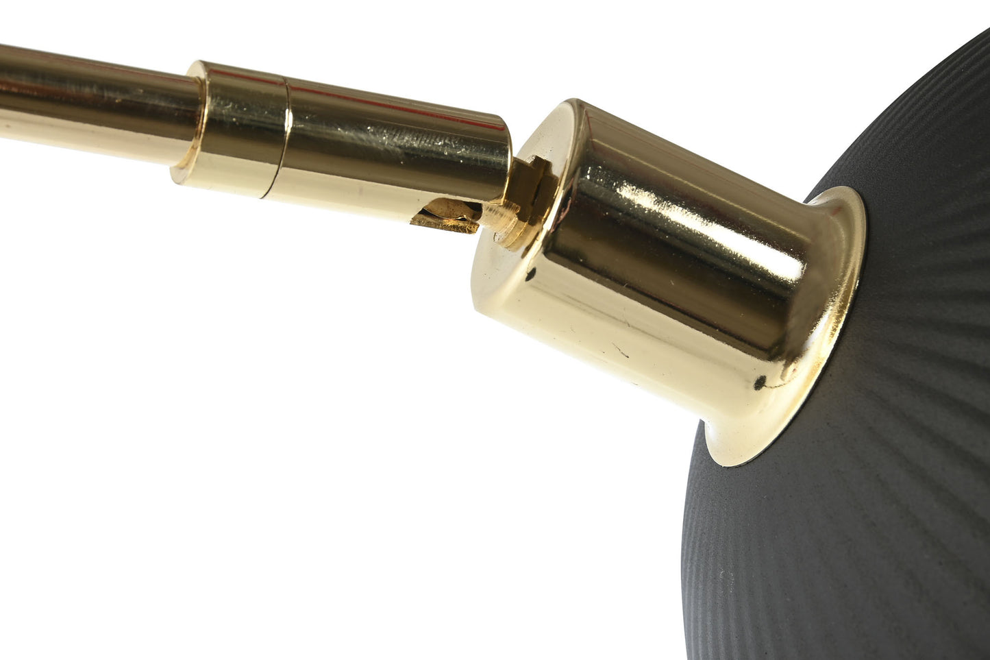 Lampara sobremesa metal 27*16*50cm negro