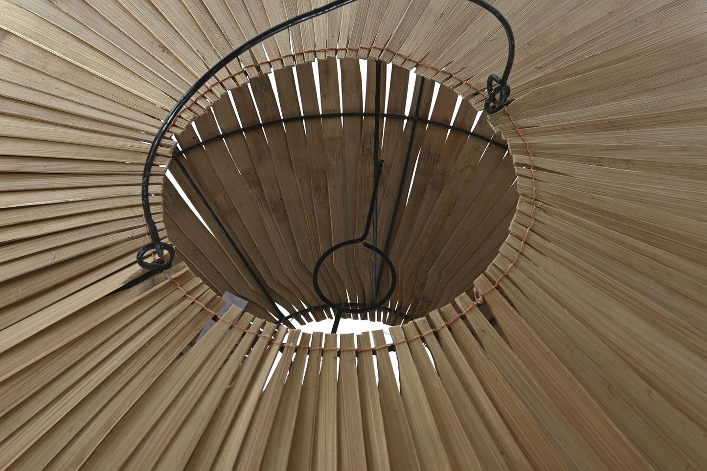 Pantalla bambu 80*80*33cm techo natural