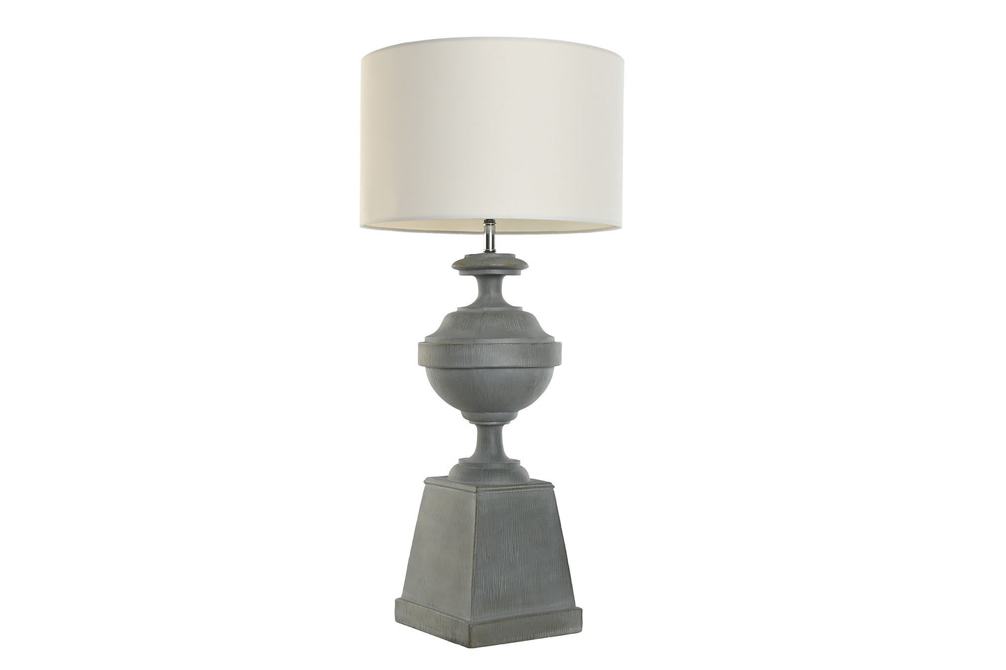 Lampara sobremesa resina poliester 35.5*35.5*79cm