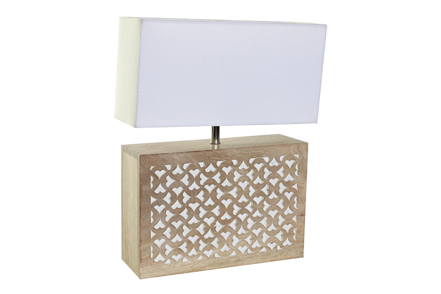 Lampara sobremesa mango poliester 33*12*41cm decape
