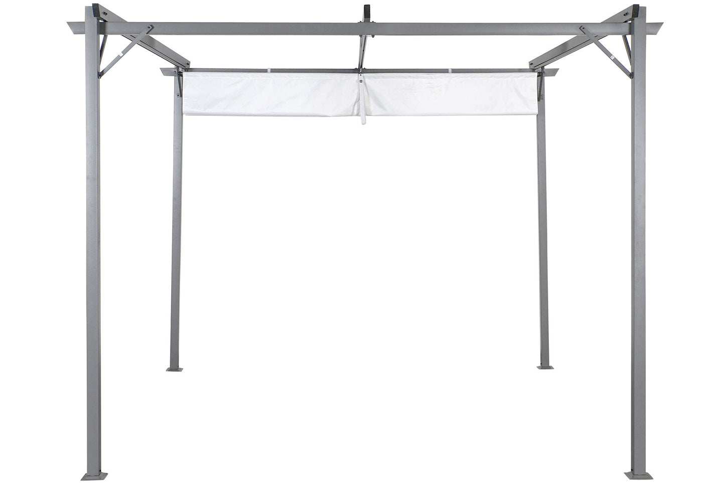 Pergola acero poliester 290*290*230cm toldo