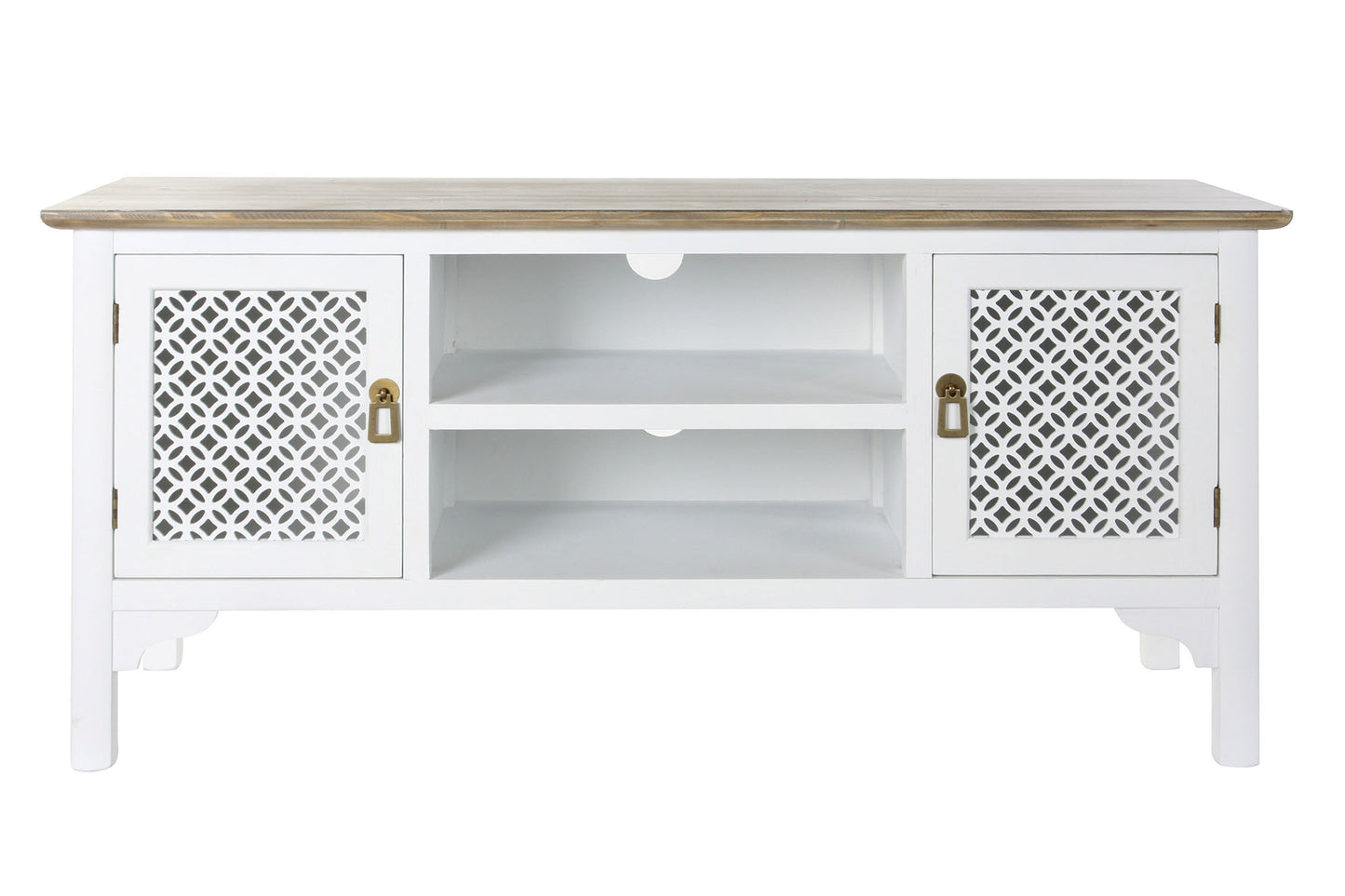 Mueble TV abeto 120*45*58cm blanco