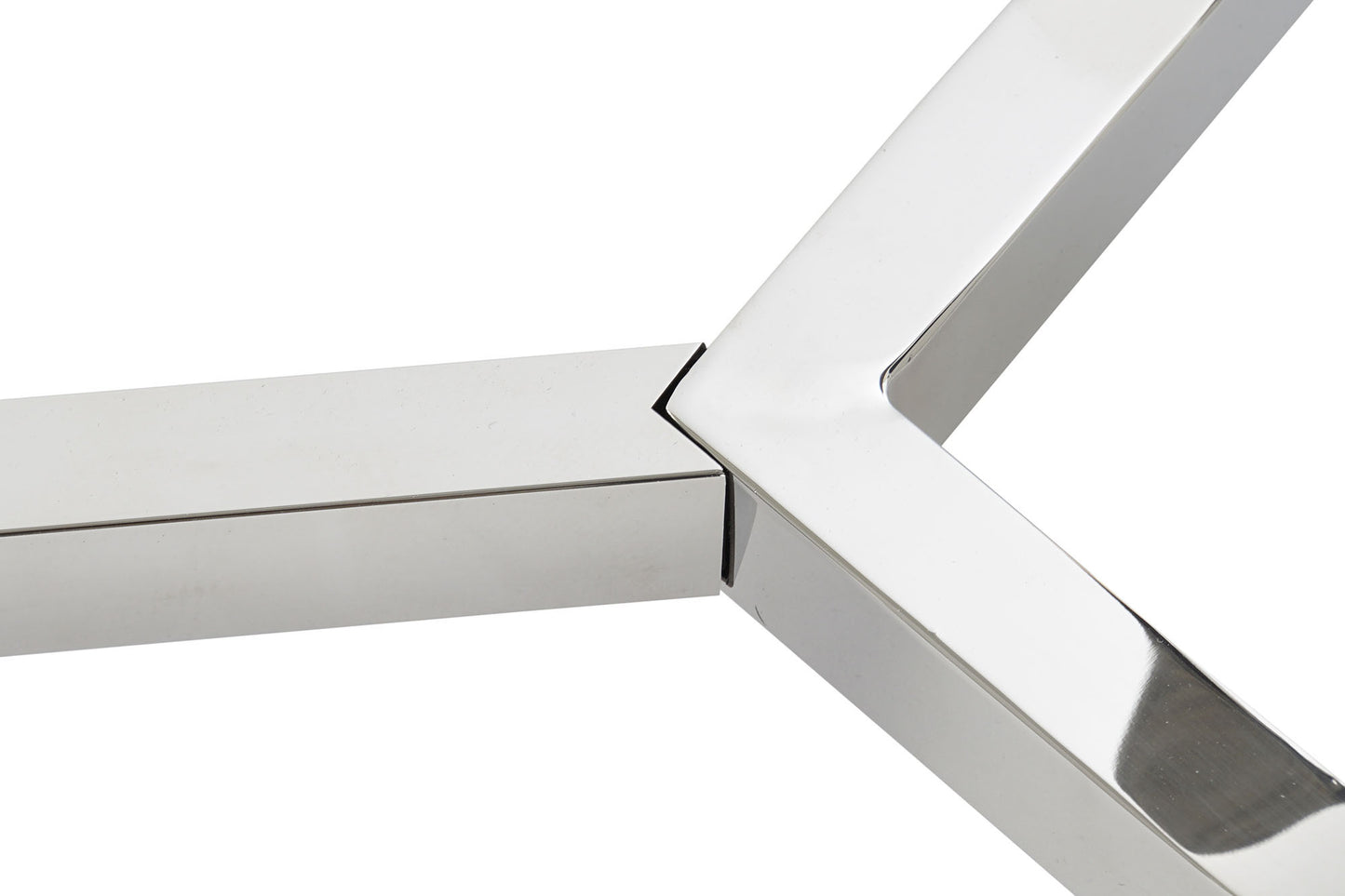 Consola acero marmol 150*45*80cm plateado