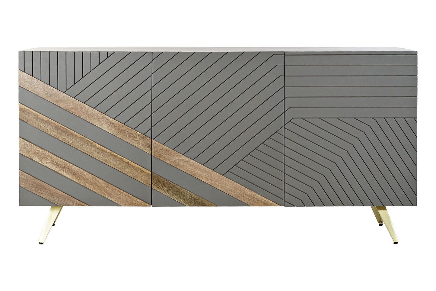 Buffet mango mdf 145*41*74cm gris