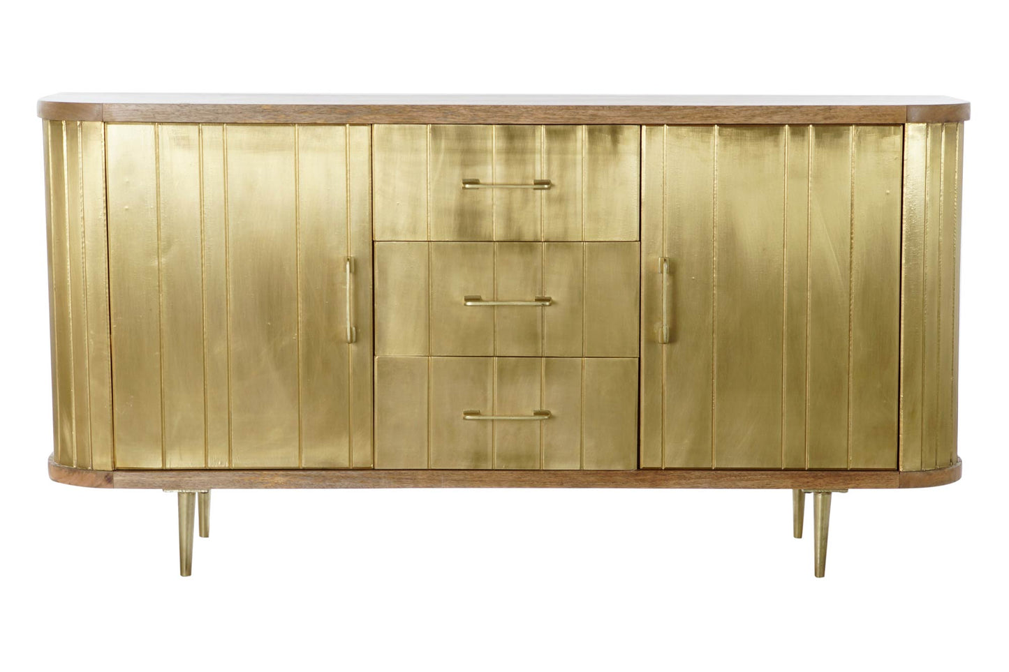 Buffet mango laton 150*43*77cm dorado