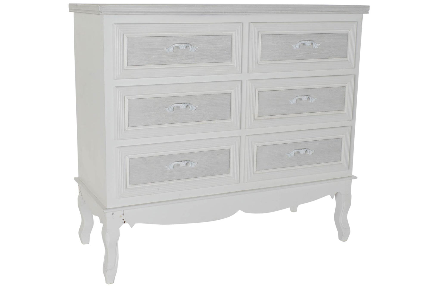 Comoda madera mdf 100*40*87cm blanco