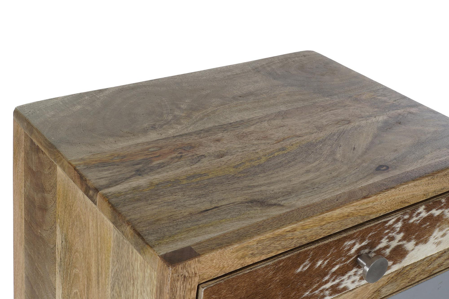 Cajonera mango metal 45*35*120cm natural