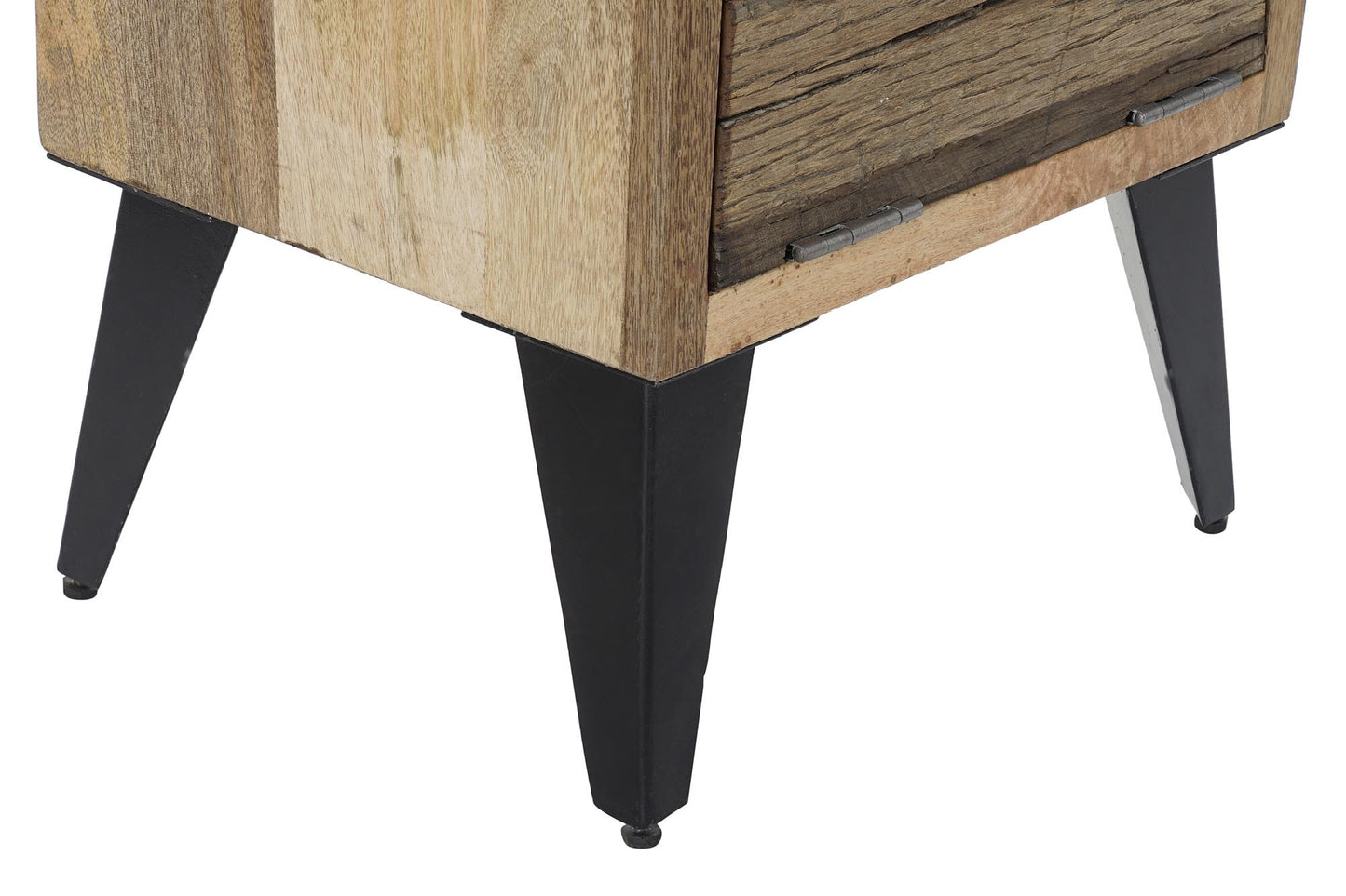 Cajonera mango metal 45*35*120cm natural