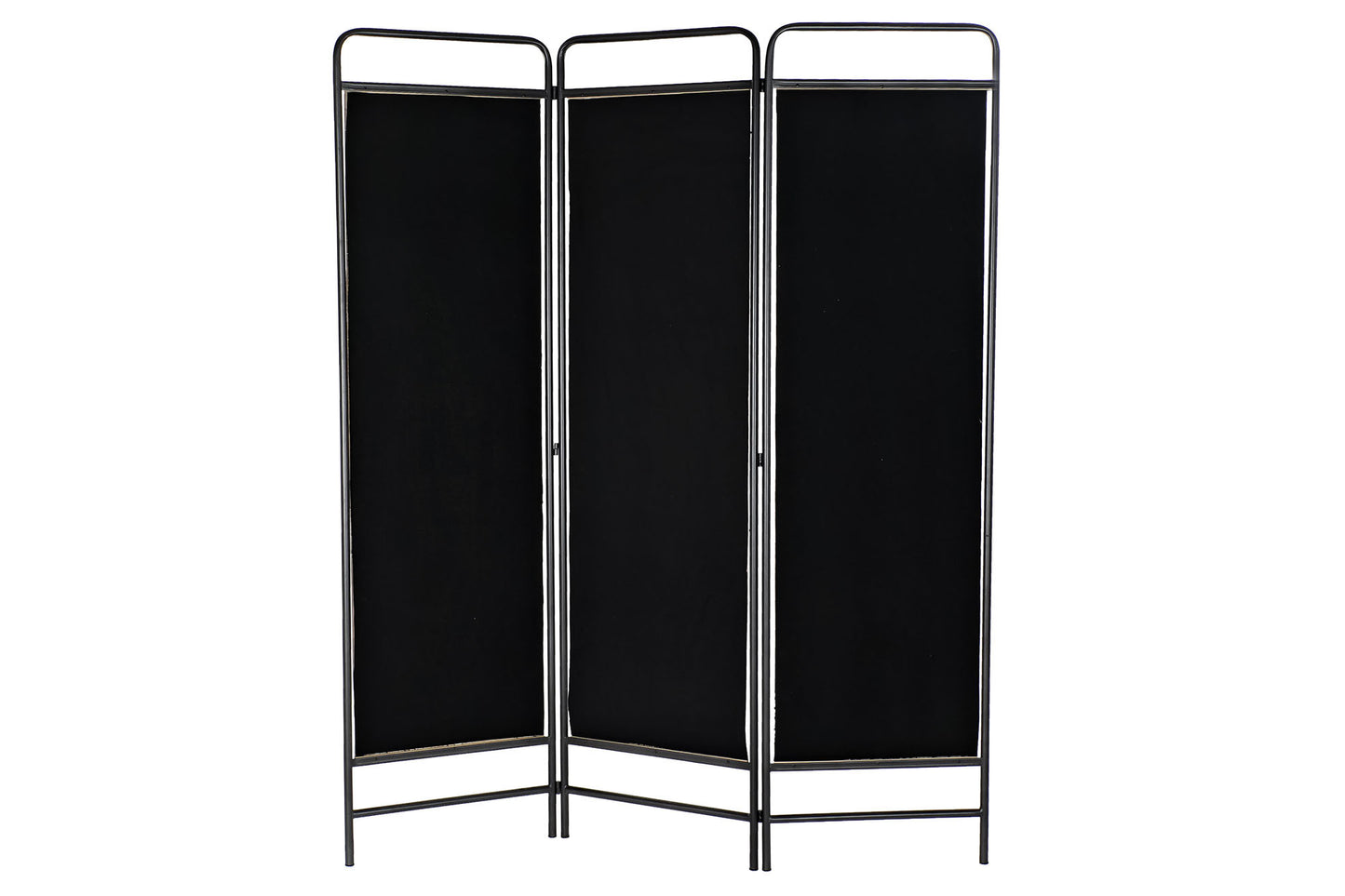 Biombo bambu metal 148*2*180cm marron claro