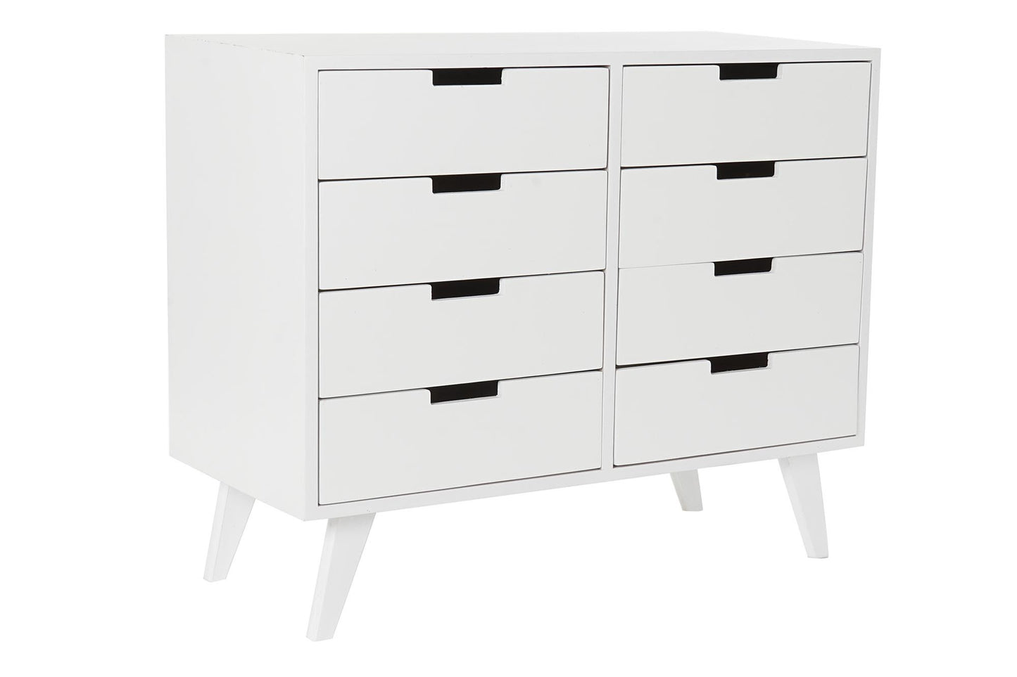 Comoda paulownia mdf 79*35*65cm blanco