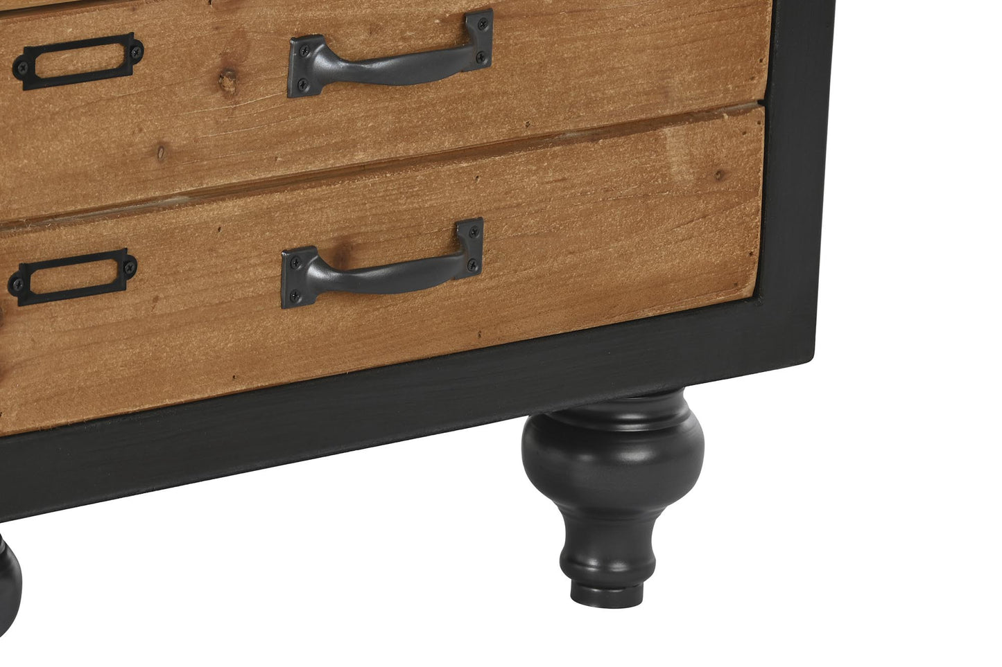 Cajonera abeto 47*38*77cm negro