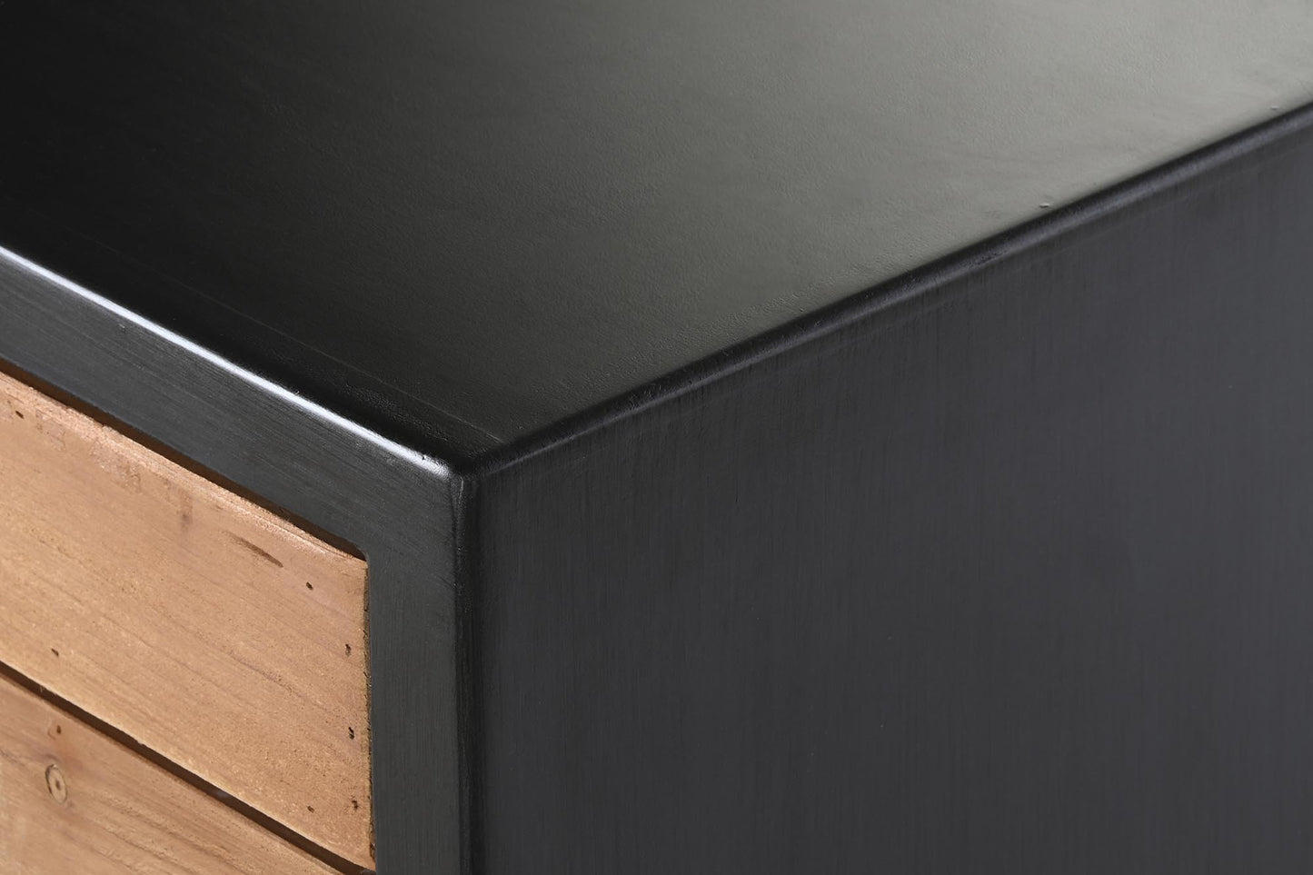 Cajonera abeto 47*38*77cm negro