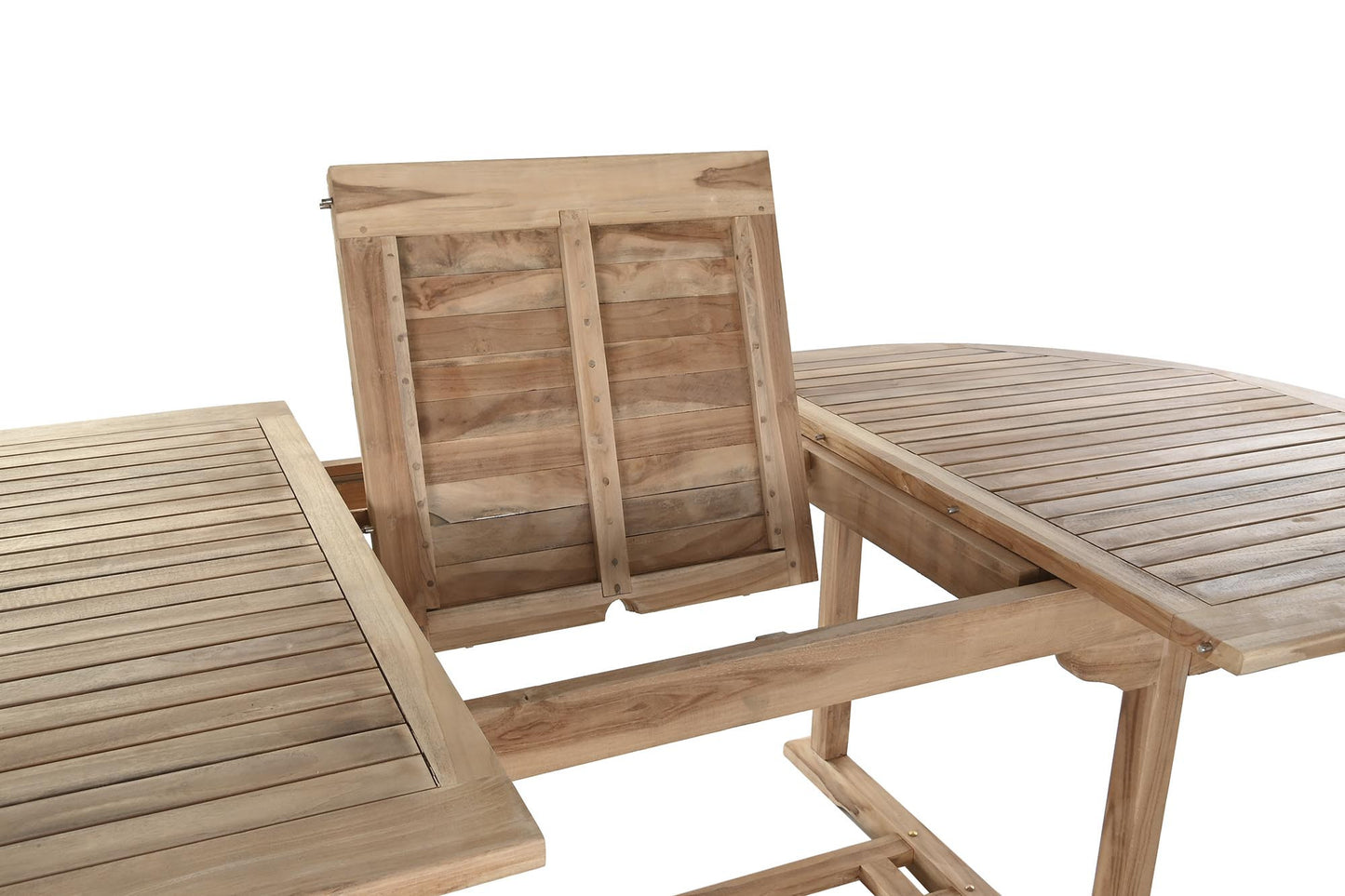 Mesa comedor teca extensible 180-240*120*75cm