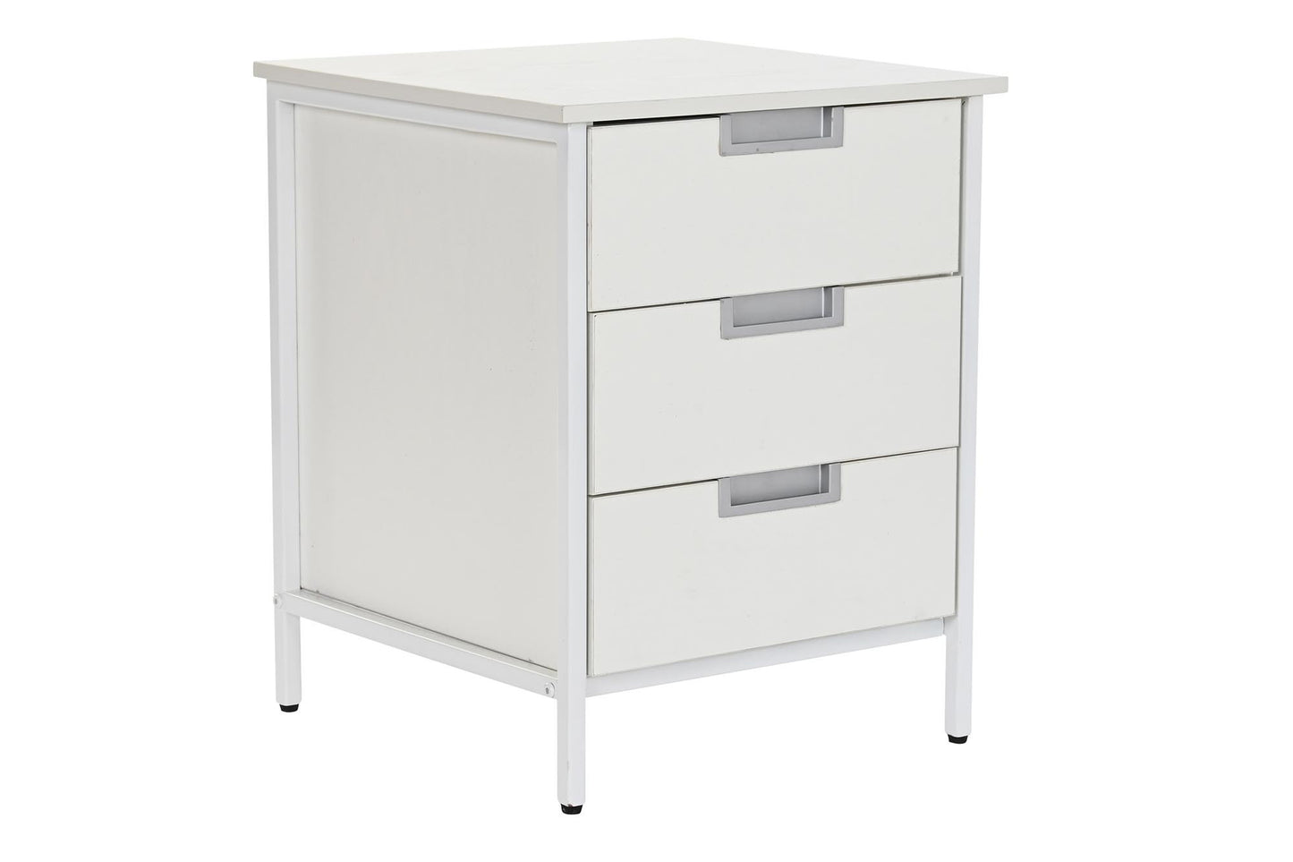 Cajonera metal mdf 40*40*50cm blanco