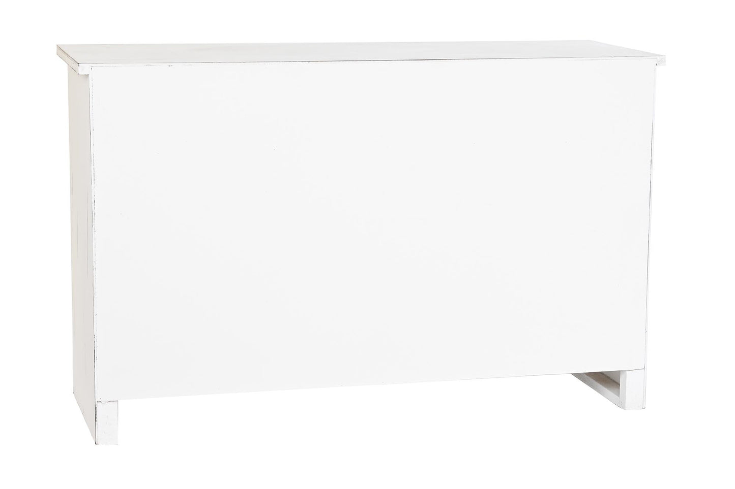 Buffet madera 112x38x71cm 3 puertas desgastado