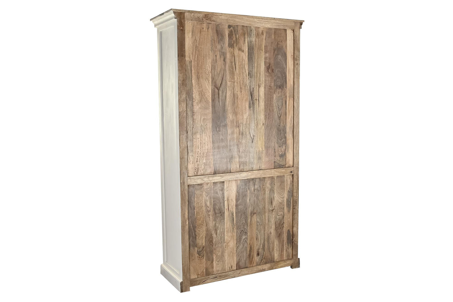 Vitrina mango cristal 110*45*200cm blanco