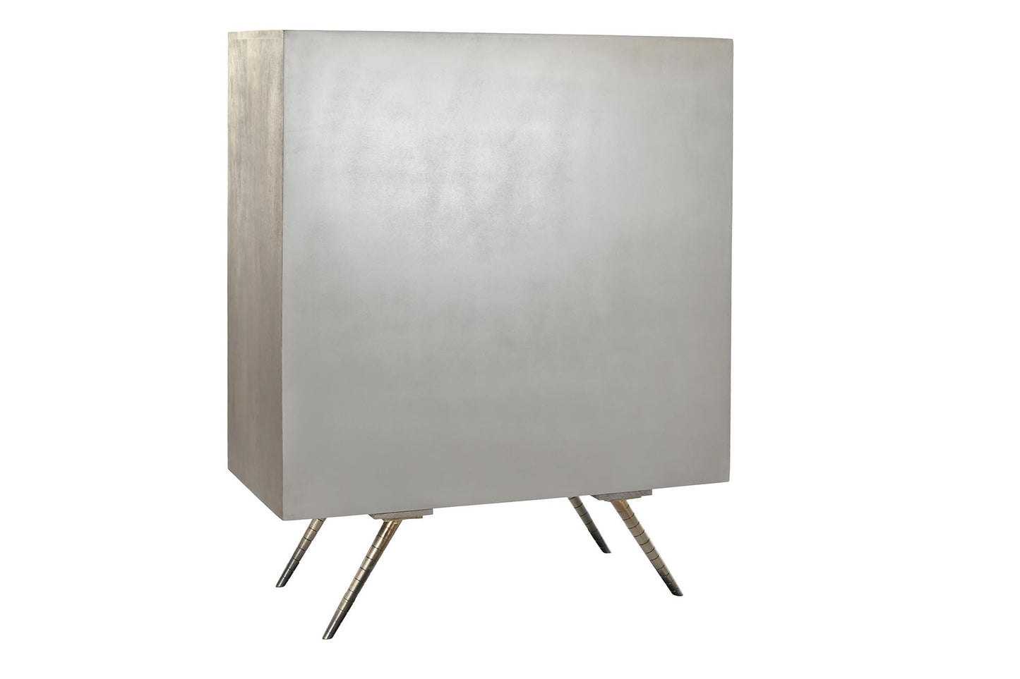 Aparador mango laton 93*41*114cm rombo blanco