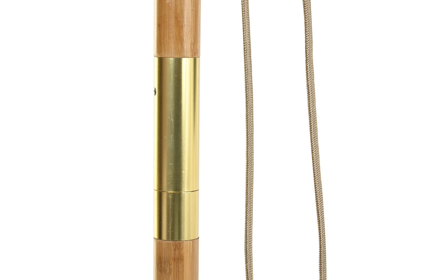 Parasol poliester bambu 300*300*230cm beige