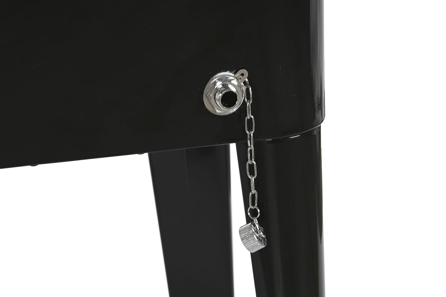 Nevera acero pp 74*43*80cm 56l negro