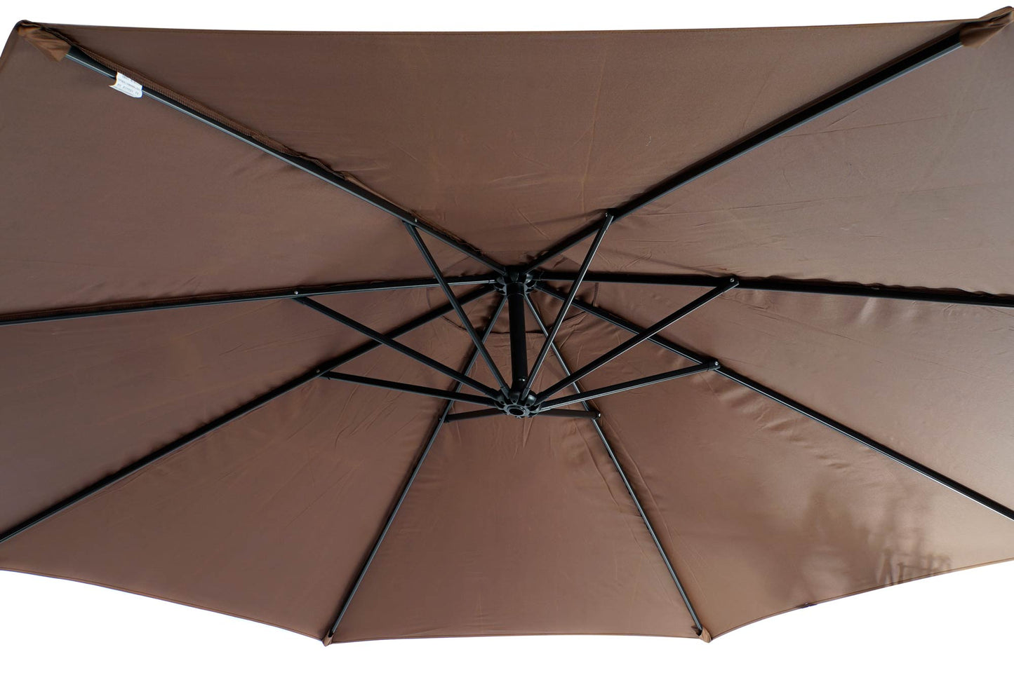 Parasol poliester 300*300*250cm marron