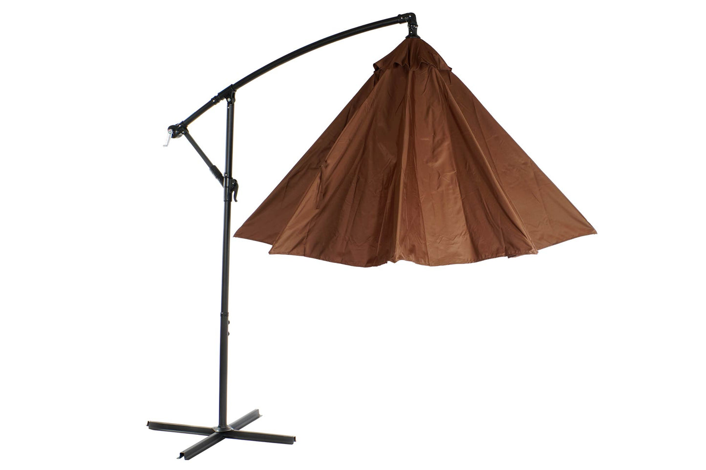 Parasol poliester 300*300*250cm marron