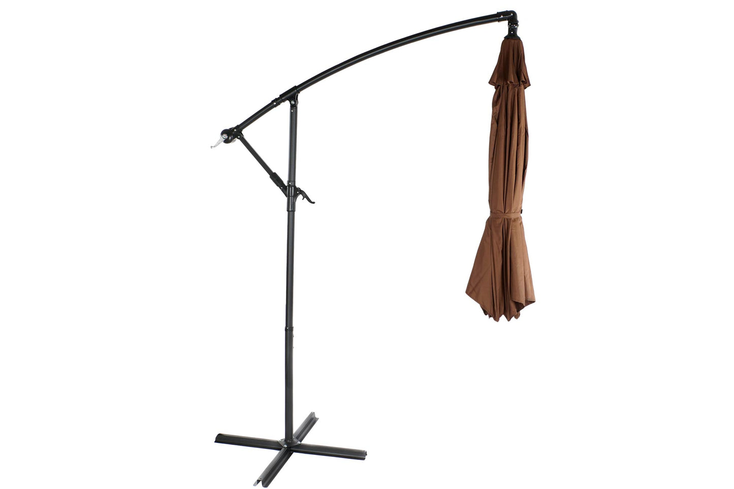 Parasol poliester 300*300*250cm marron