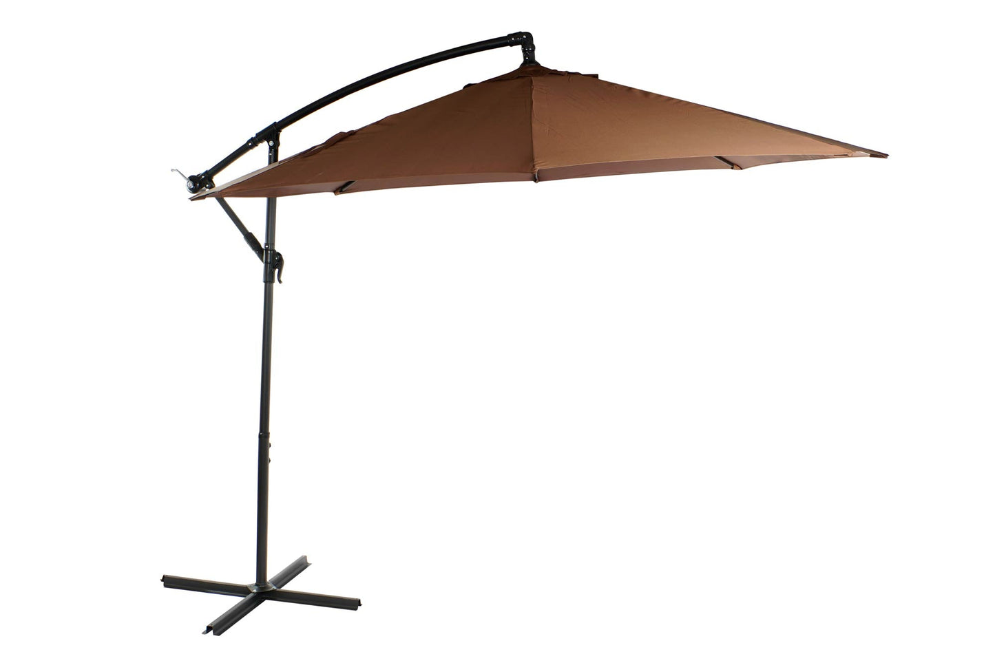 Parasol poliester 300*300*250cm marron