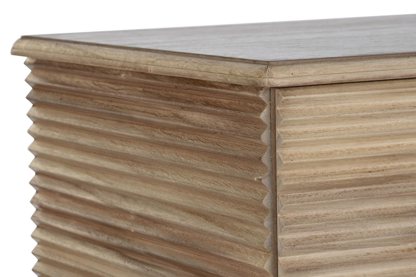 Chifonier paulownia mdf 42*40*100cm marron claro
