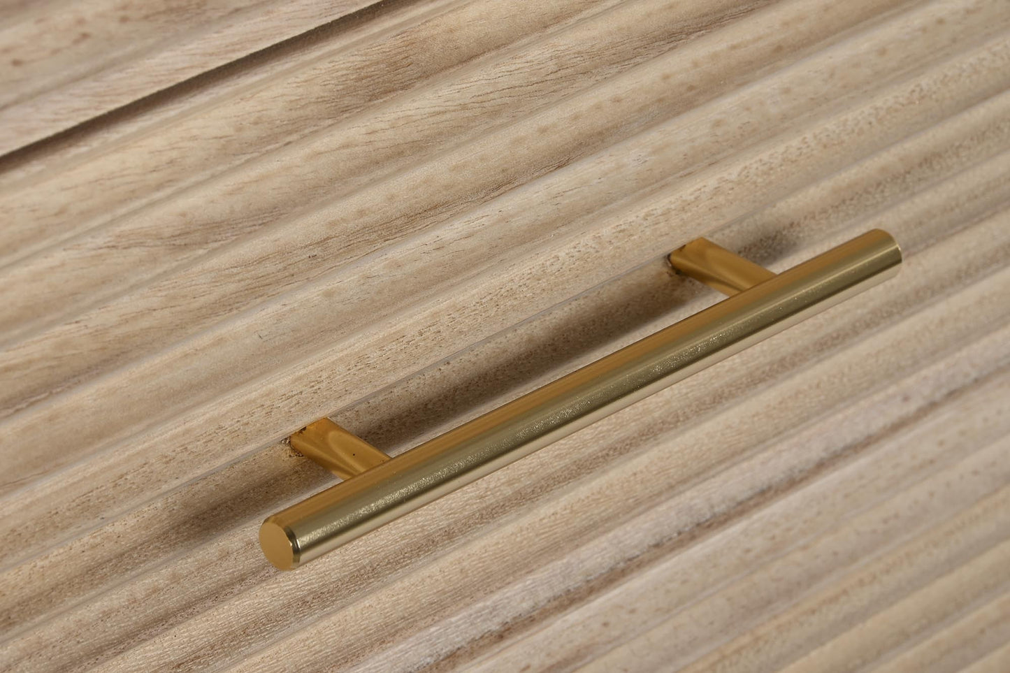 Chifonier paulownia mdf 42*40*100cm marron claro