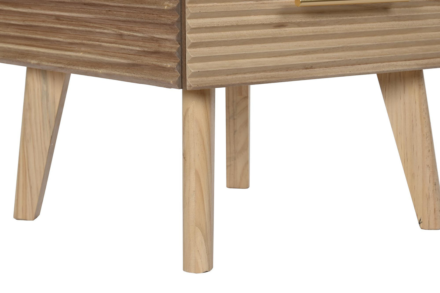 Chifonier paulownia mdf 42*40*100cm marron claro