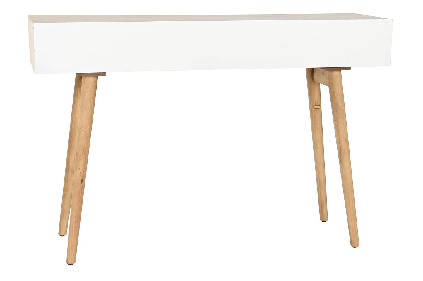 Consola abeto algodon 120*35*80cm blanco