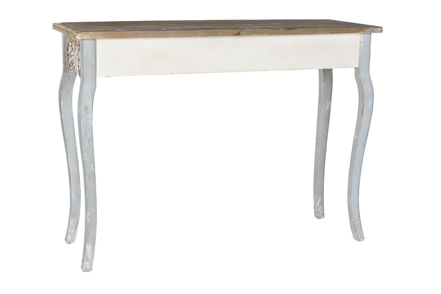 Consola abeto mdf 125*41.5*91.5cm envejecido