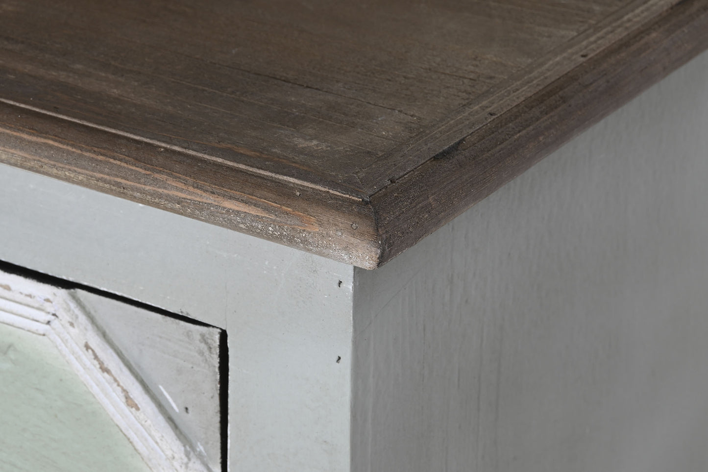 Comoda abeto mdf 117*38*94cm envejecido