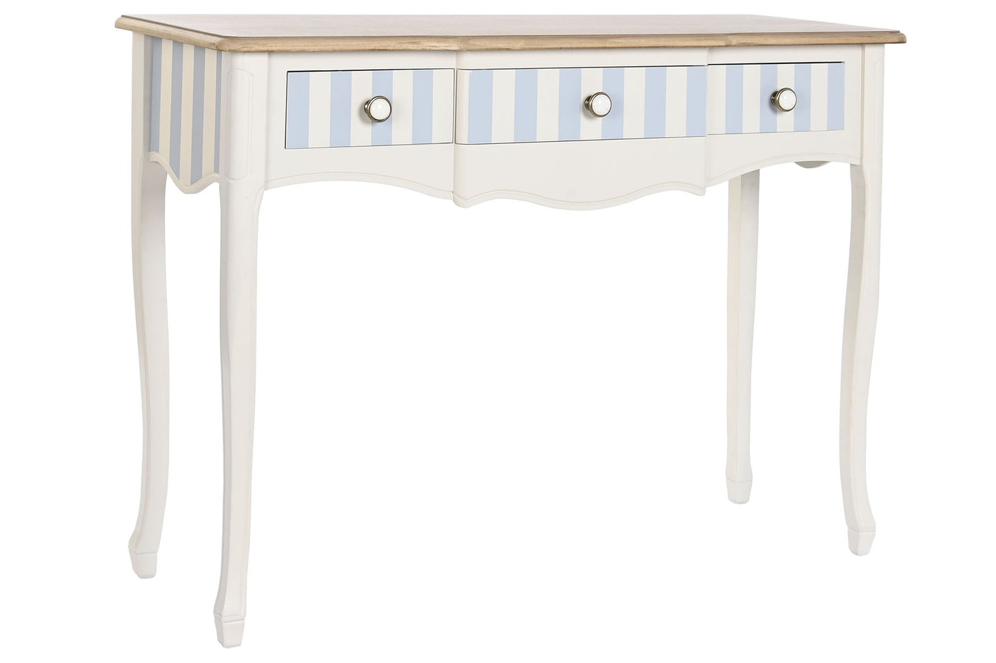 Consola paulownia 110*40*79cm azul marino