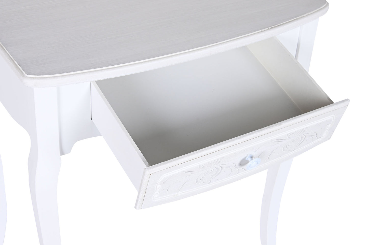 Consola madera mdf 60*40*72.5cm blanco