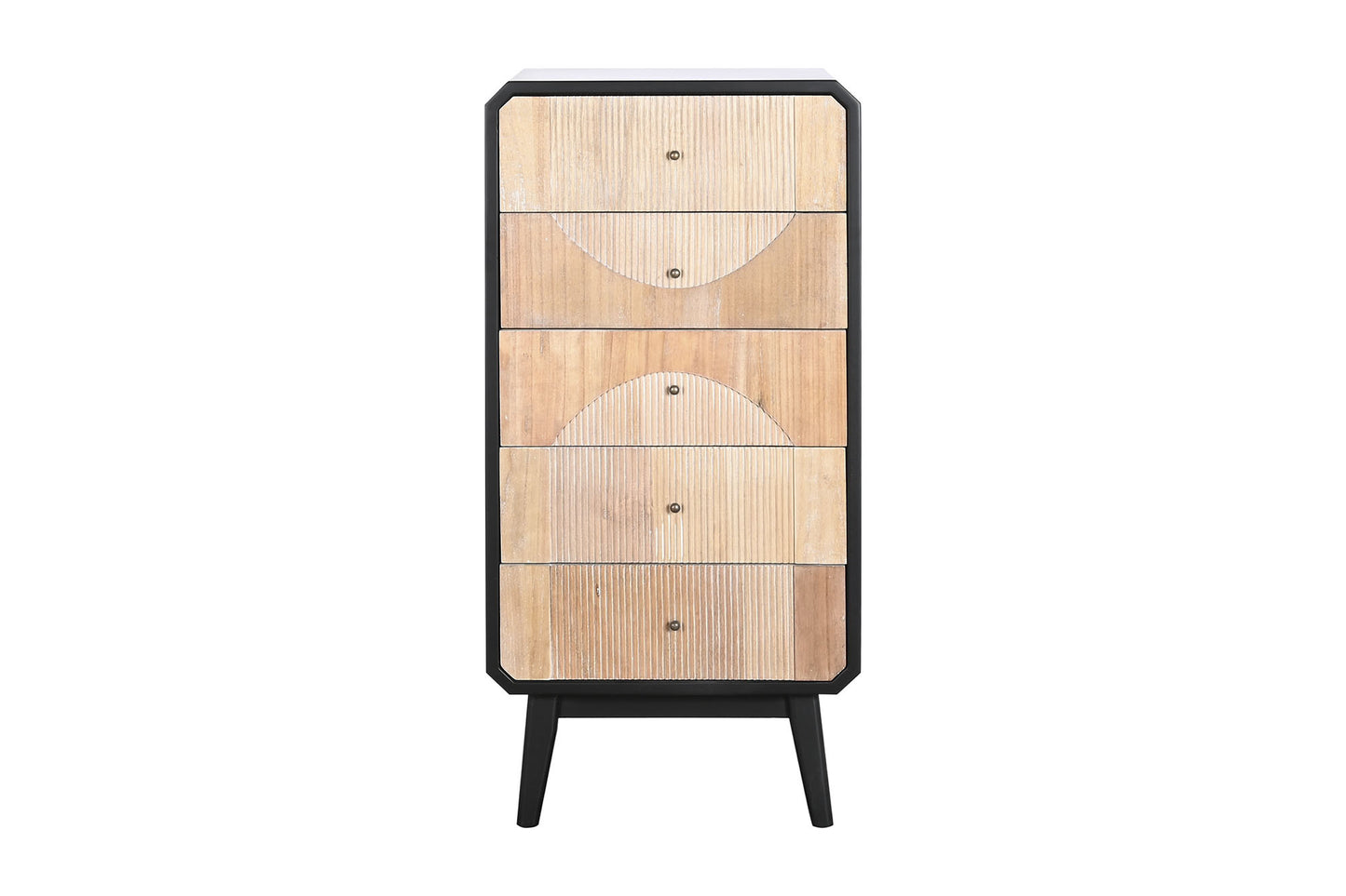 Chifonier madera 48.3*35*100cm negro